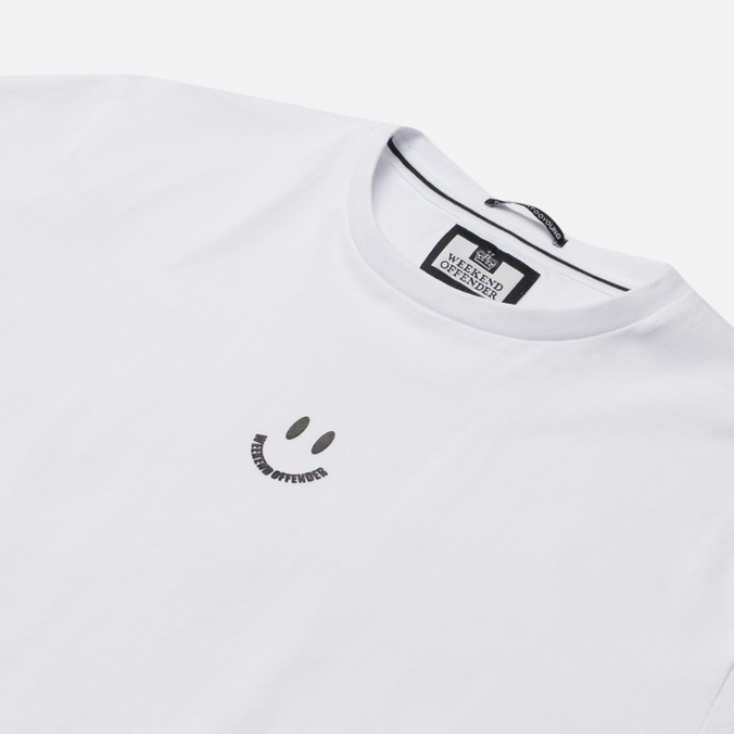 Мужская футболка Weekend Offender, цвет белый, размер L PTSS2210-WHITE Smile - фото 2