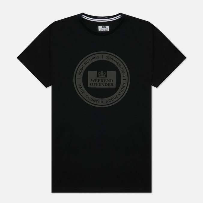 Мужская футболка Weekend Offender, цвет чёрный, размер S