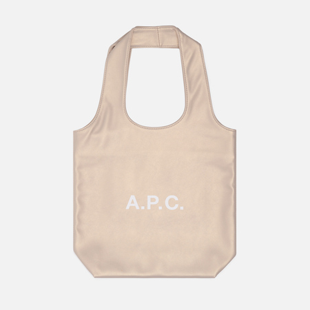 Сумка A.P.C. Ninon Small Tote, цвет бежевый