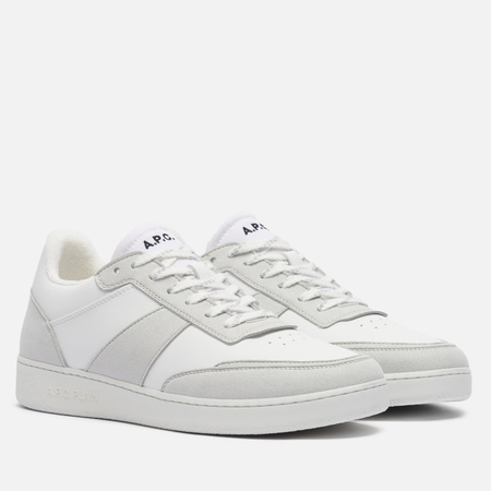 Мужские кроссовки A.P.C. Plain, цвет белый