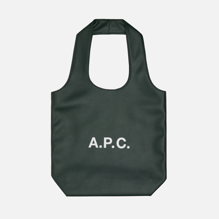   Brandshop Сумка A.P.C. Ninon Small Tote, цвет зелёный