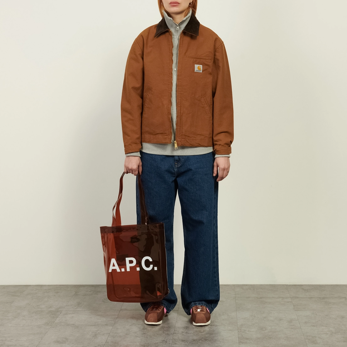 A.P.C. Сумка Lou Tote Transparent