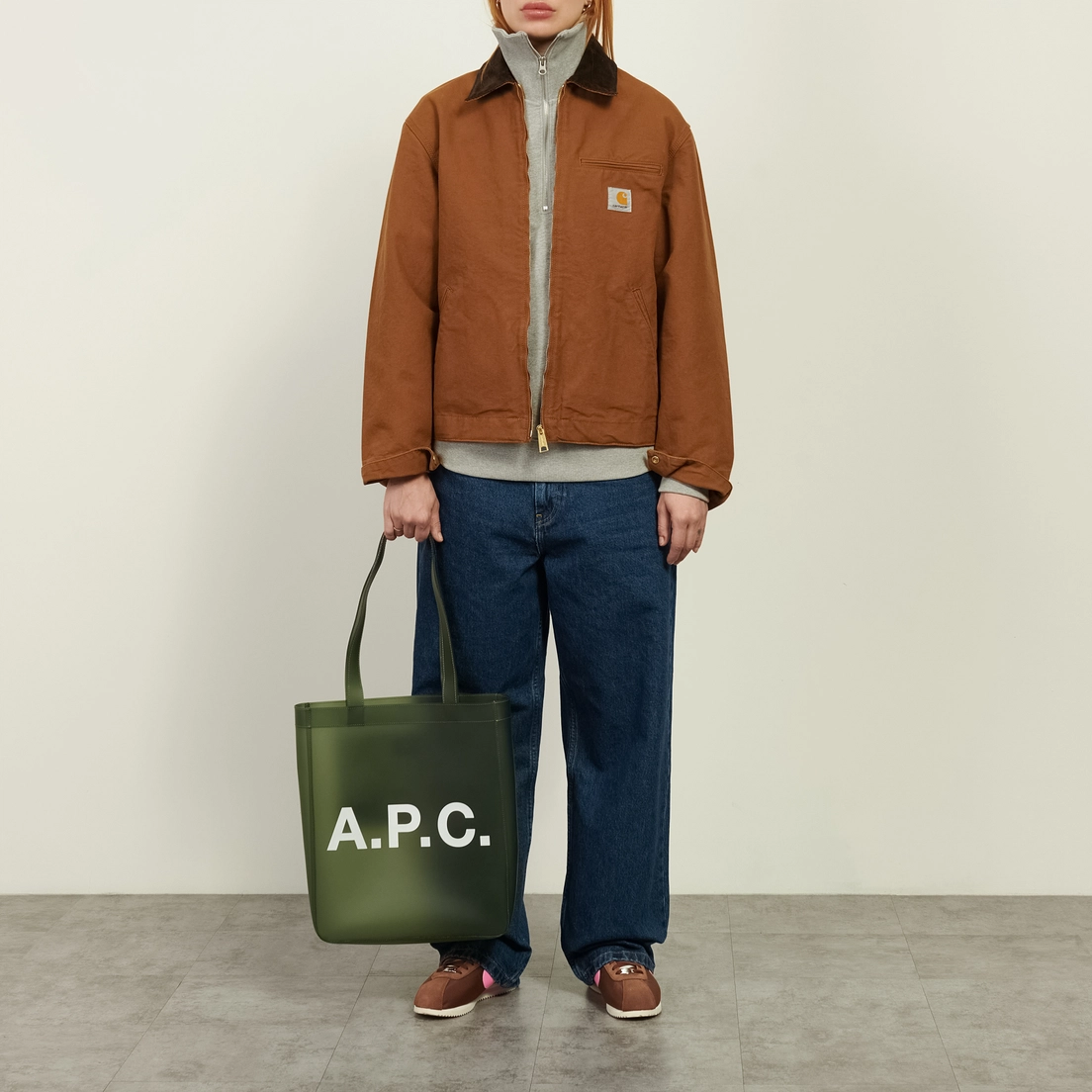 A.P.C. Сумка Lou Tote Transparent