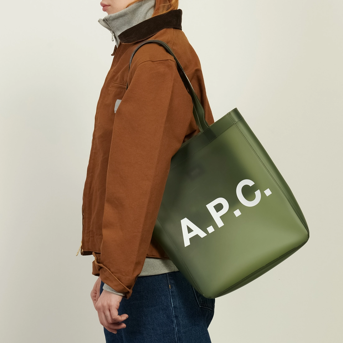 A.P.C. Сумка Lou Tote Transparent