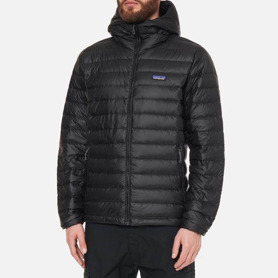 Мужской пуховик Patagonia Down Sweater Hoody Black