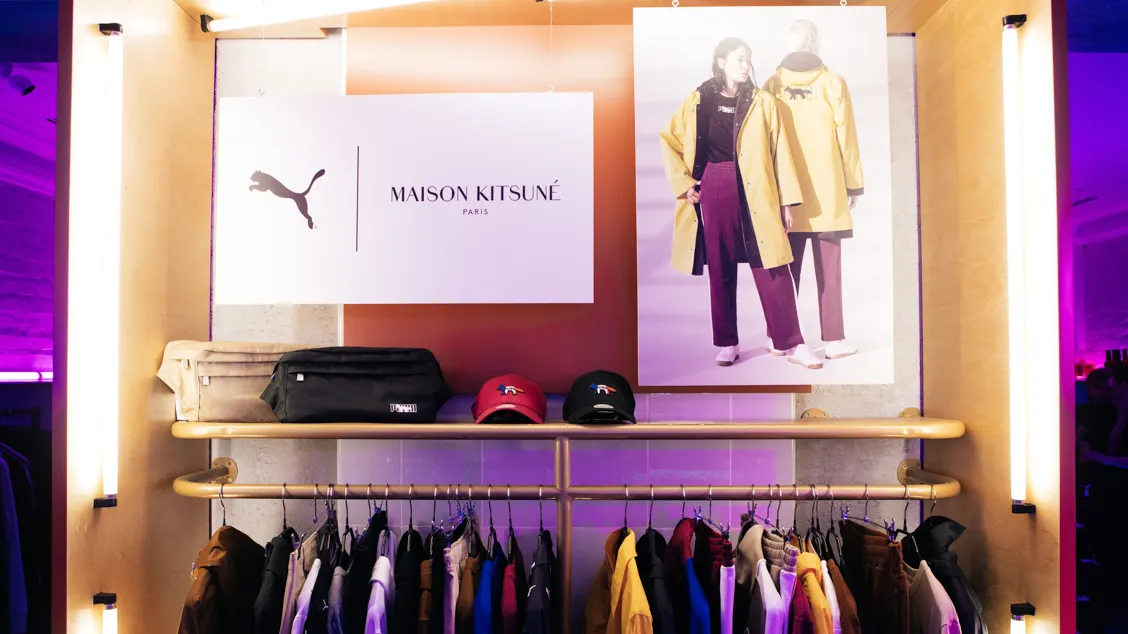 PUMA x Maison Kitsune: вечеринка в BRANDSHOP