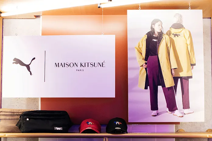 PUMA x Maison Kitsune: вечеринка в BRANDSHOP