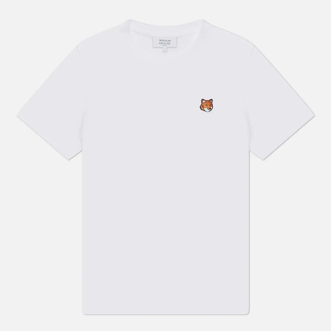 Maison Kitsune Женская футболка Fox Head Regular