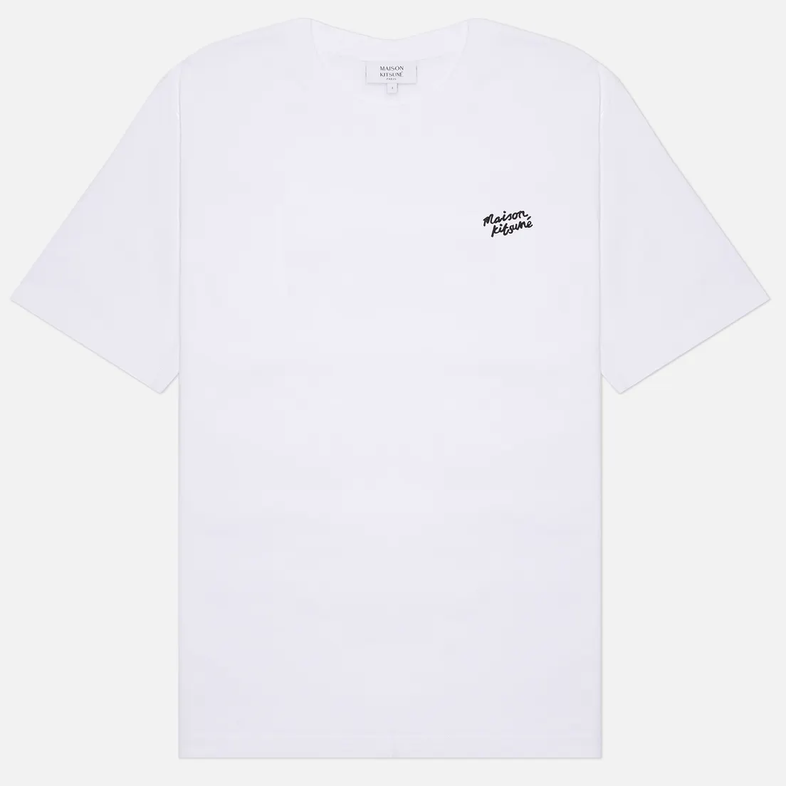 Maison Kitsune Женская футболка Handwriting Comfort