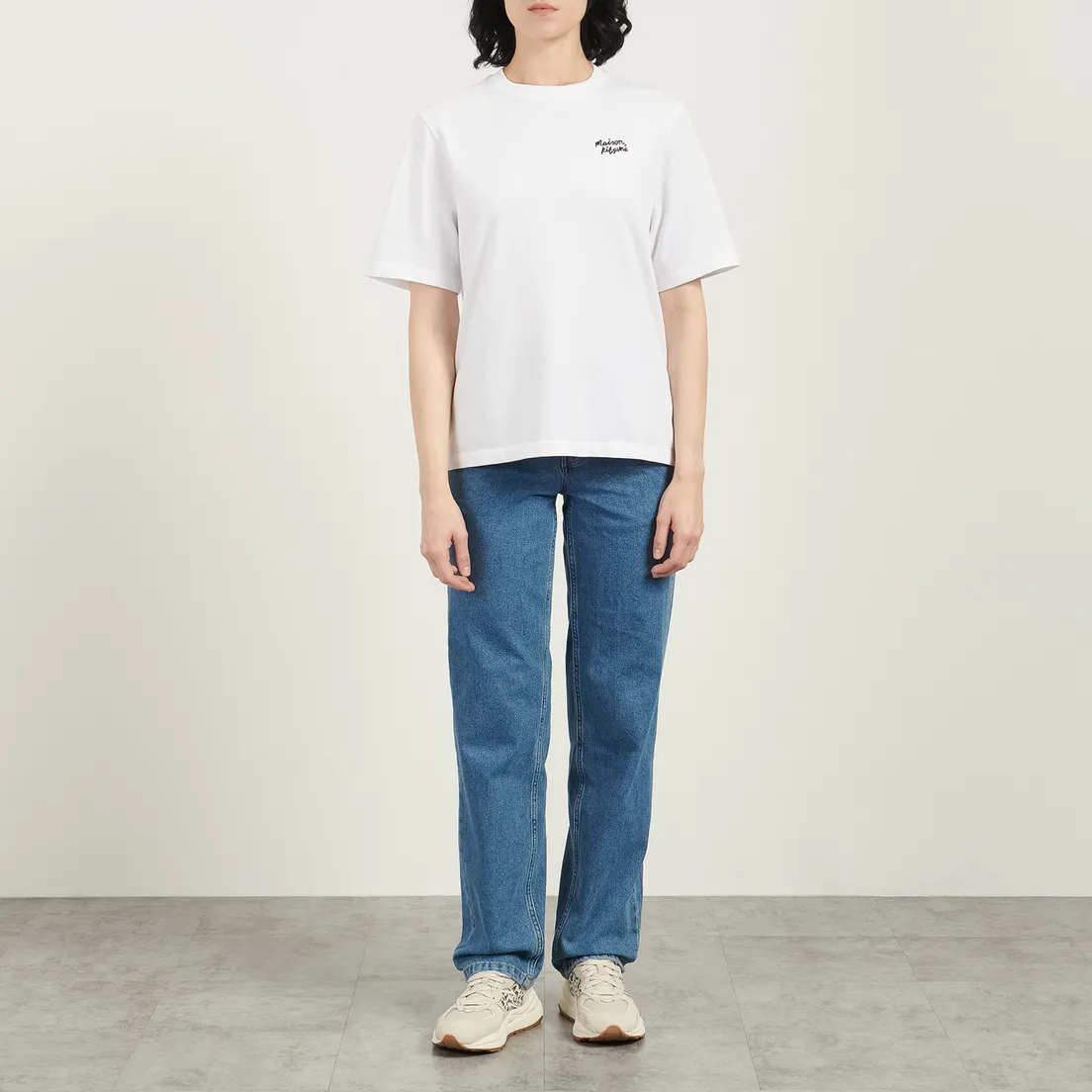 Maison Kitsune Женская футболка Handwriting Comfort