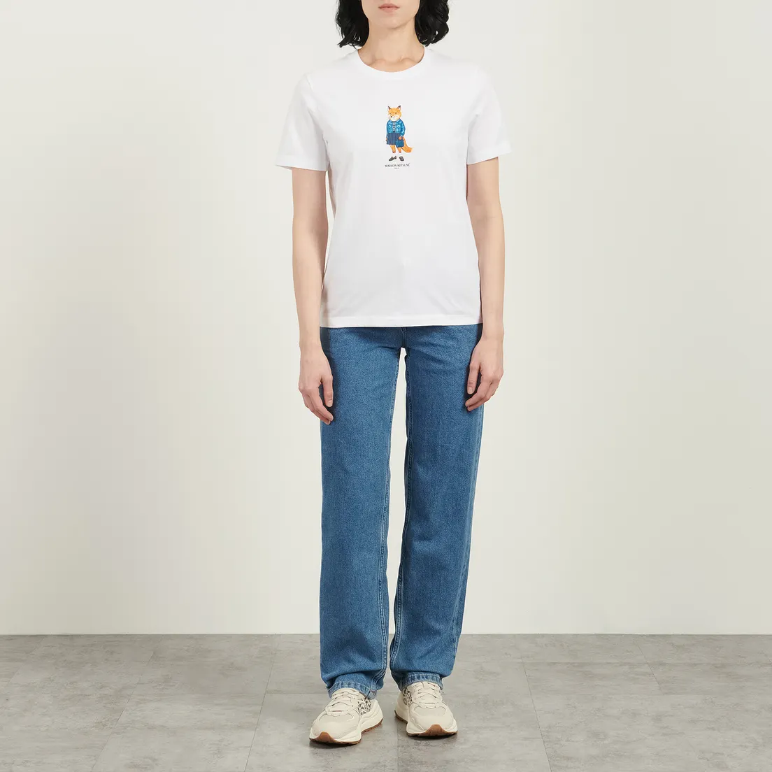Maison Kitsune Женская футболка Dressed Fox Regular