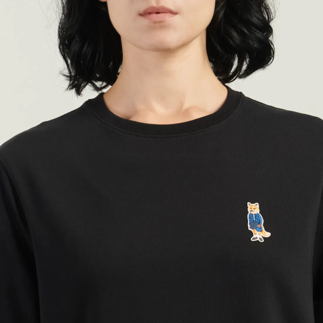 Maison Kitsune Женская футболка Dressed Fox Comfort