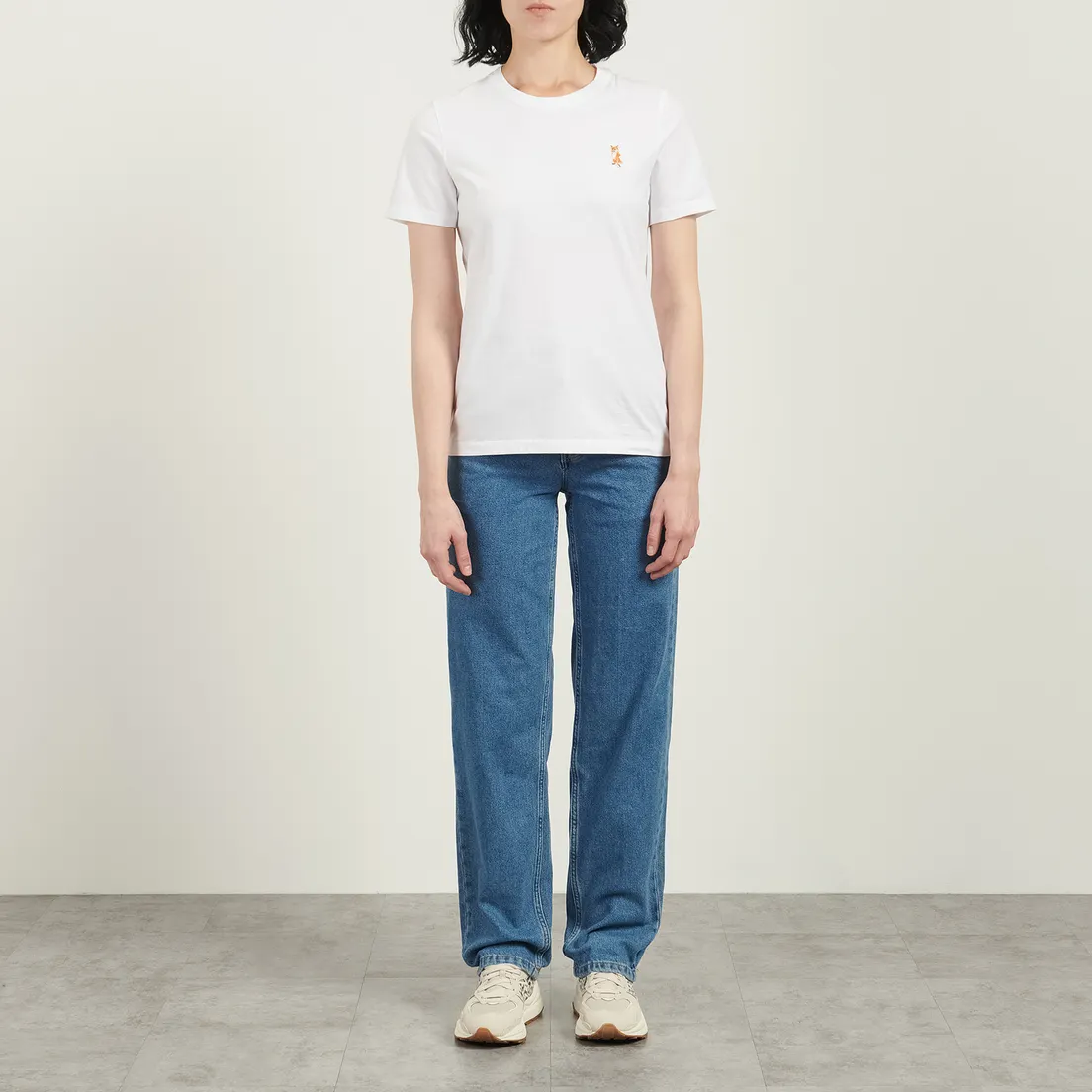 Maison Kitsune Женская футболка Lady Fox Regular
