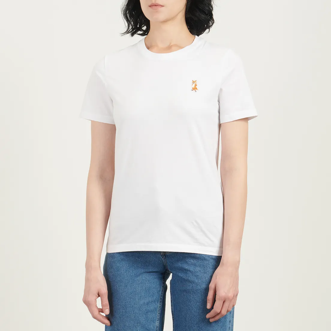 Maison Kitsune Женская футболка Lady Fox Regular