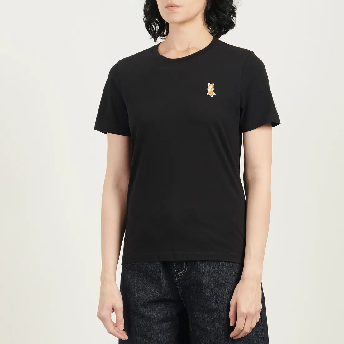 Maison Kitsune Женская футболка Lady Fox Regular