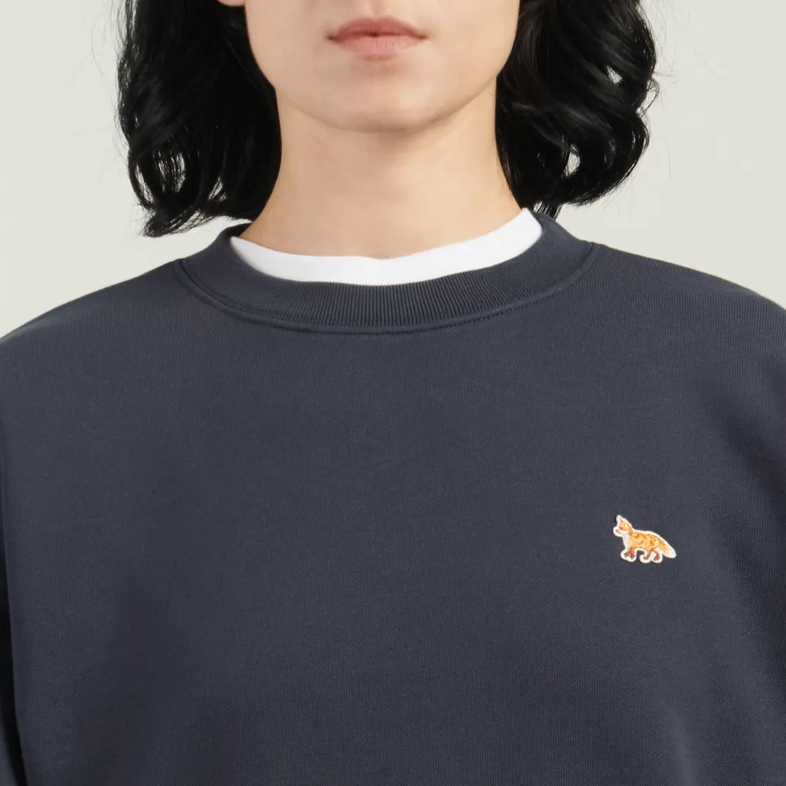 Maison Kitsune Женская толстовка Baby Fox Comfort