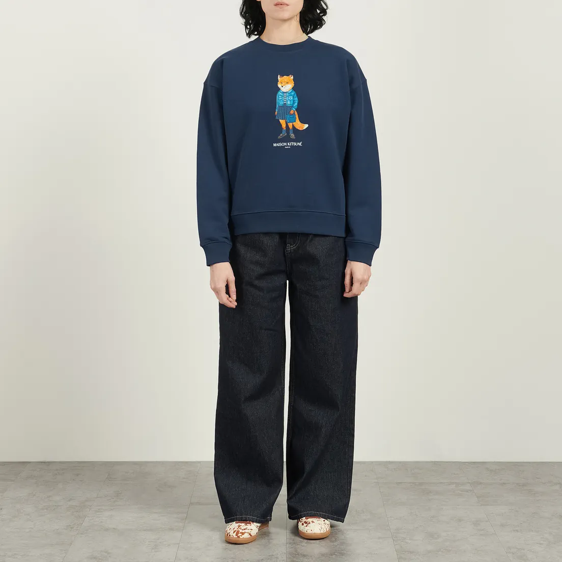 Maison Kitsune Женская толстовка Dressed Fox Comfort