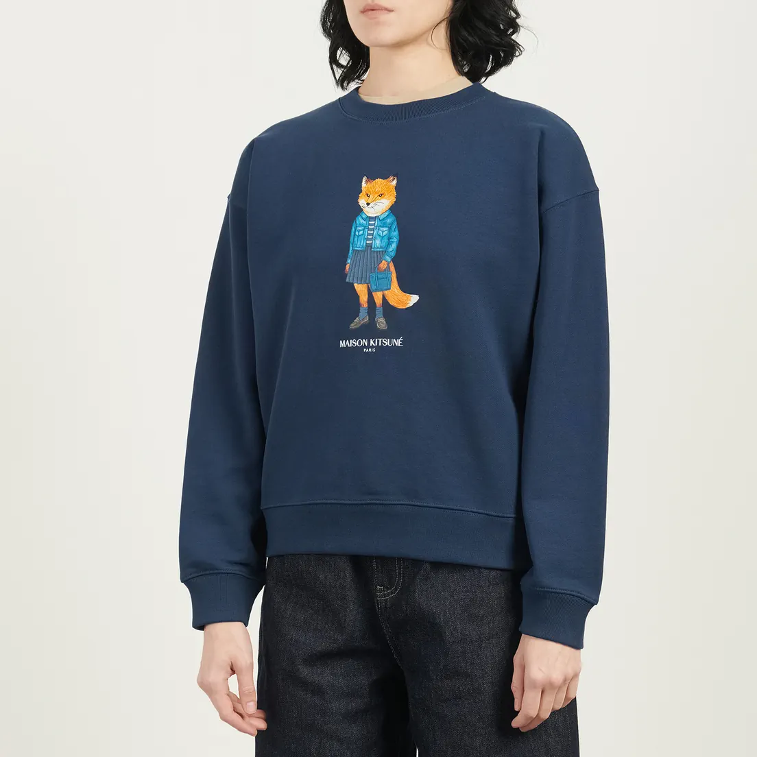 Maison Kitsune Женская толстовка Dressed Fox Comfort