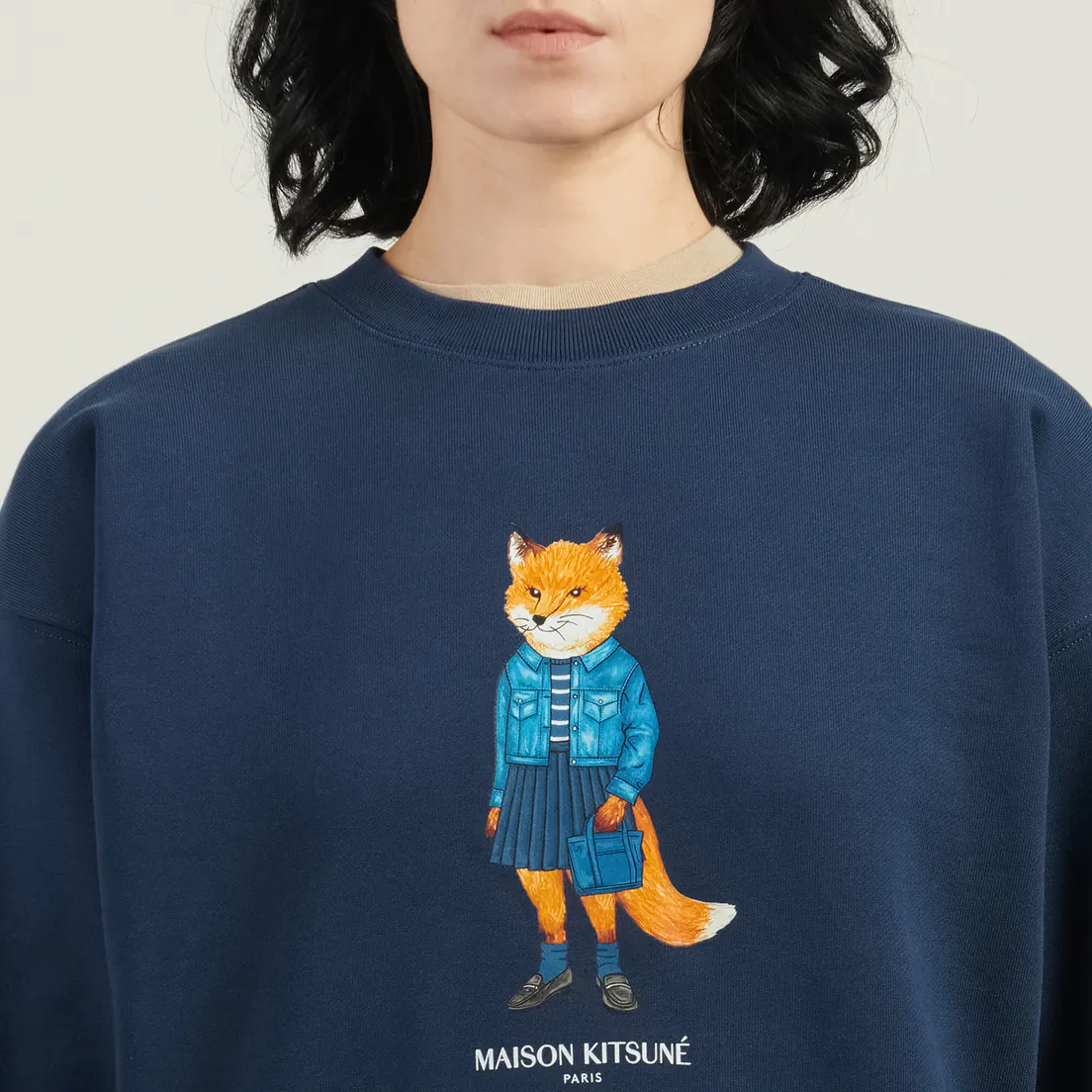 Maison Kitsune Женская толстовка Dressed Fox Comfort