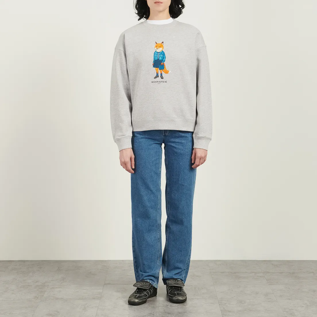Maison Kitsune Женская толстовка Dressed Fox Comfort