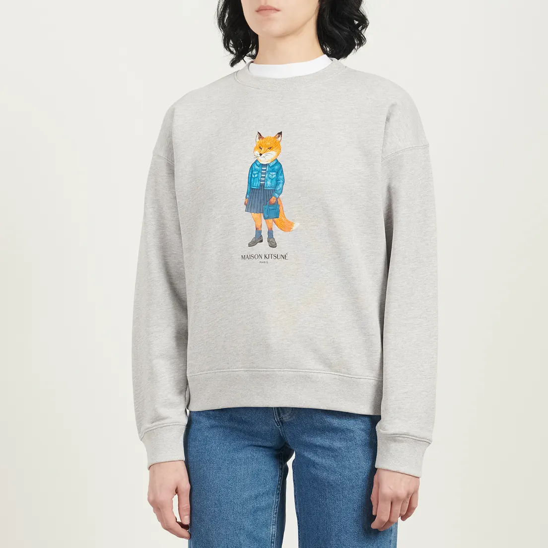 Maison Kitsune Женская толстовка Dressed Fox Comfort