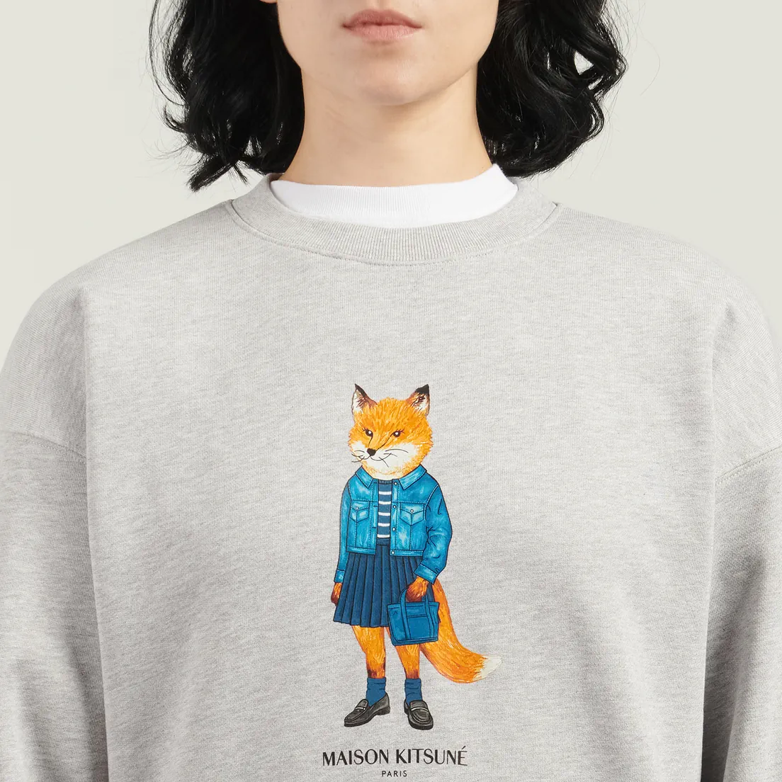 Maison Kitsune Женская толстовка Dressed Fox Comfort