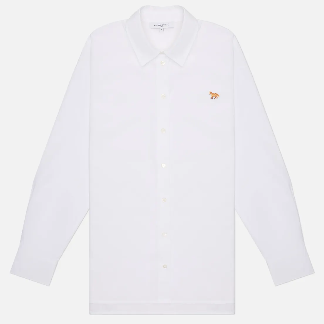 Maison Kitsune Женская рубашка Baby Fox Casual