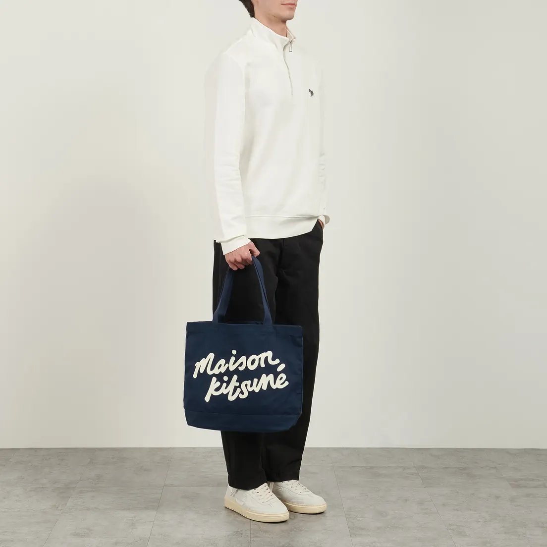 Maison Kitsune Сумка Handwriting Tote