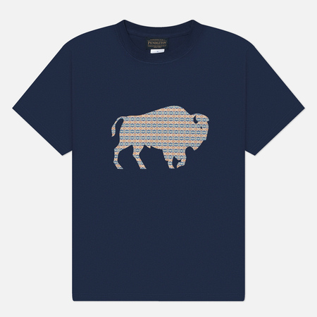 Мужская футболка Pendleton Los Lunas Bison, цвет синий