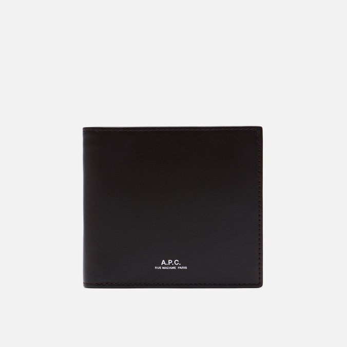 Кошелек A.P.C. New London, цвет коричневый