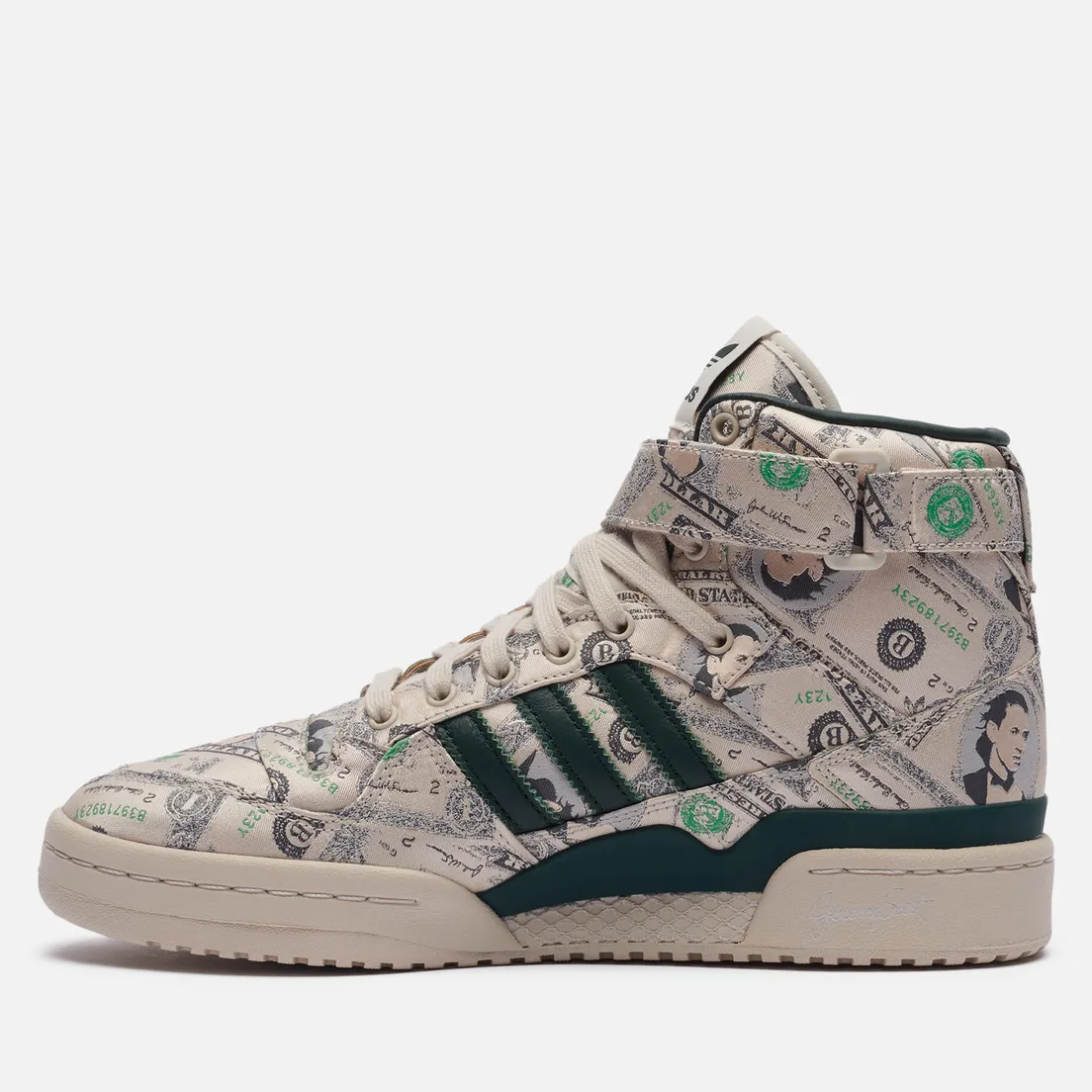 adidas Originals Мужские кроссовки x Jeremy Scott Forum Hi Wings 1.0 Money