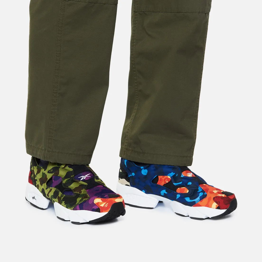 Reebok Мужские кроссовки x Bape Instapump Fury OG