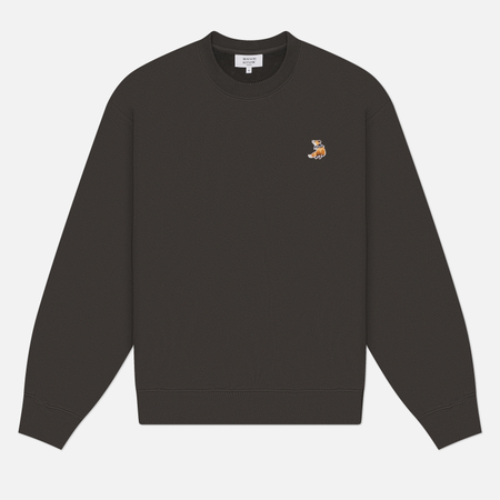 Мужская толстовка Maison Kitsune Dreaming Fox Comfort, цвет коричневый, размер XL