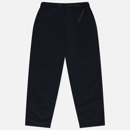 Мужские брюки Maison Kitsune Belted Technical, цвет чёрный, размер S