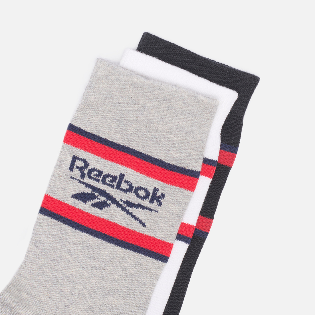 Reebok Комплект носков Crew BB 3-Pack