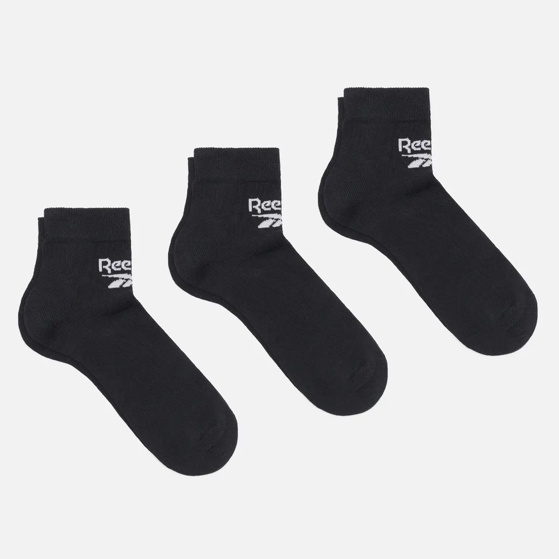 Reebok Комплект носков Ankle Core Basic Vector 3-Pack