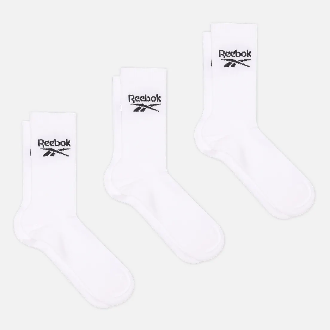 Reebok Комплект носков Crew BL 3-Pack