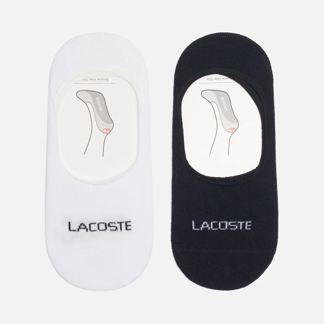 Lacoste Комплект носков 2-Pack Invisible
