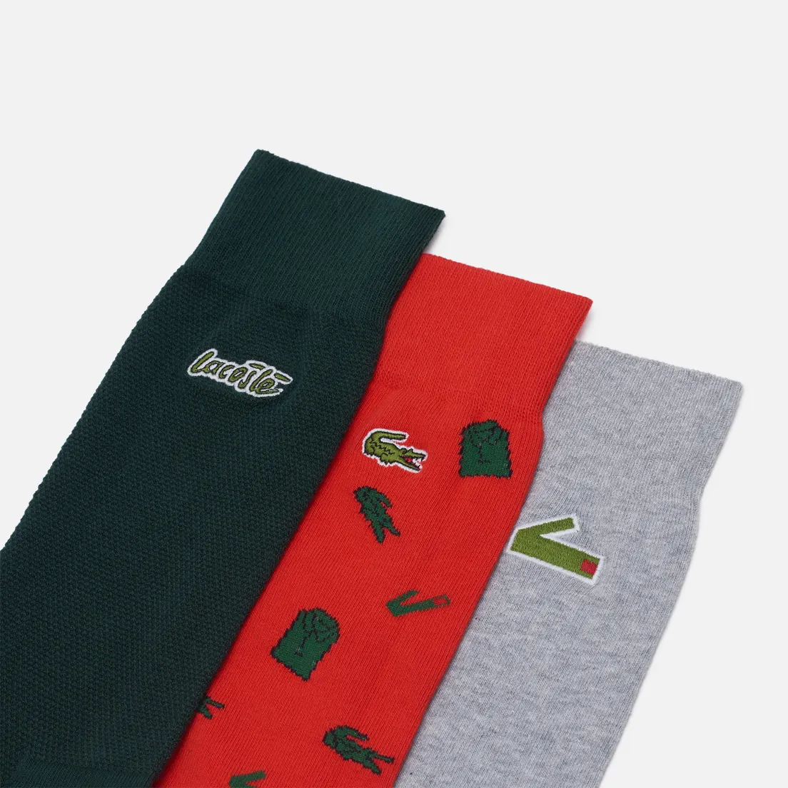 Lacoste Live Комплект носков 3-Pack Print High