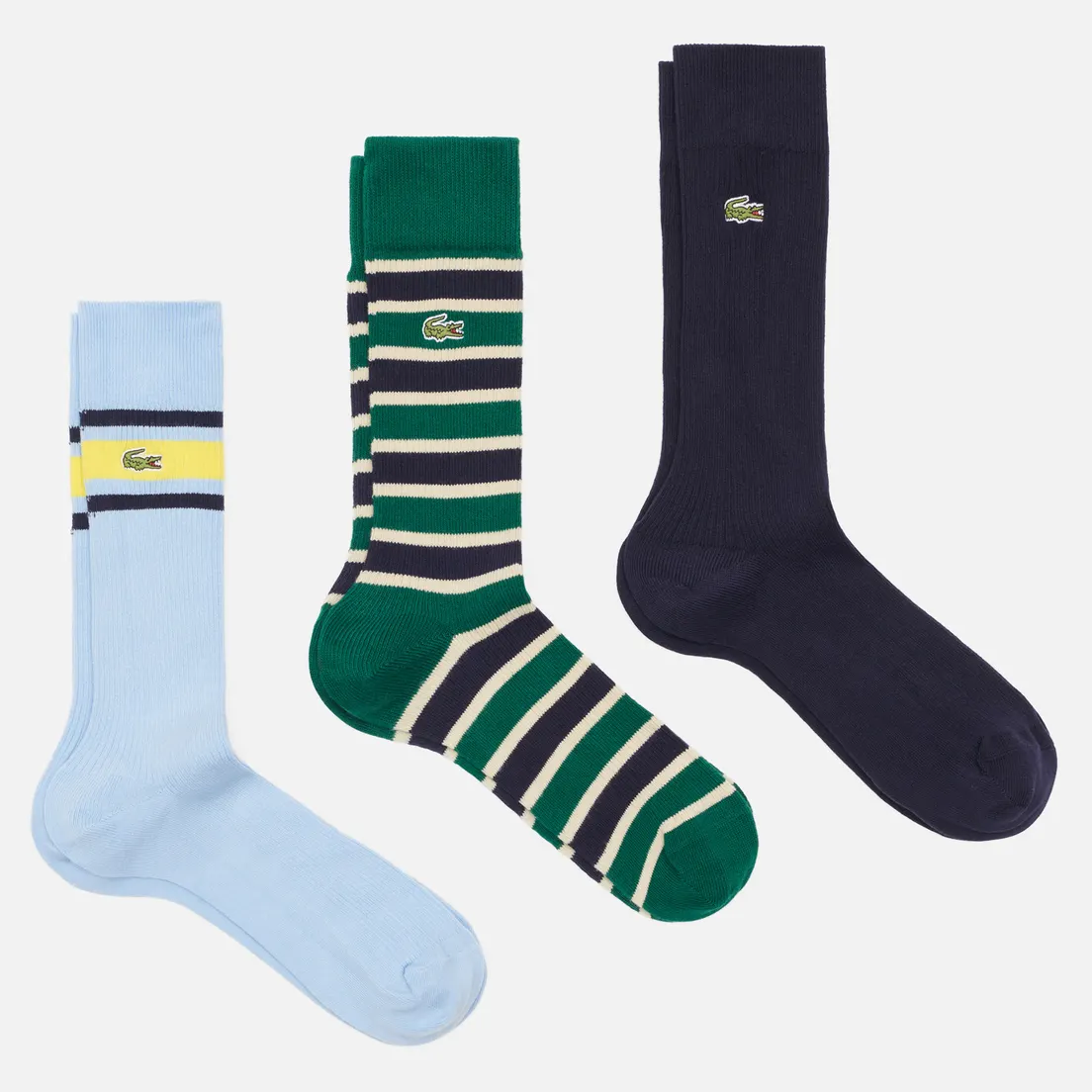 Lacoste Комплект носков 3-Pack Heritage Ribbed Cotton