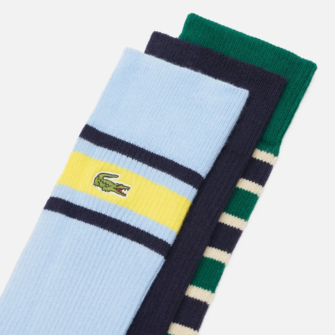 Lacoste Комплект носков 3-Pack Heritage Ribbed Cotton