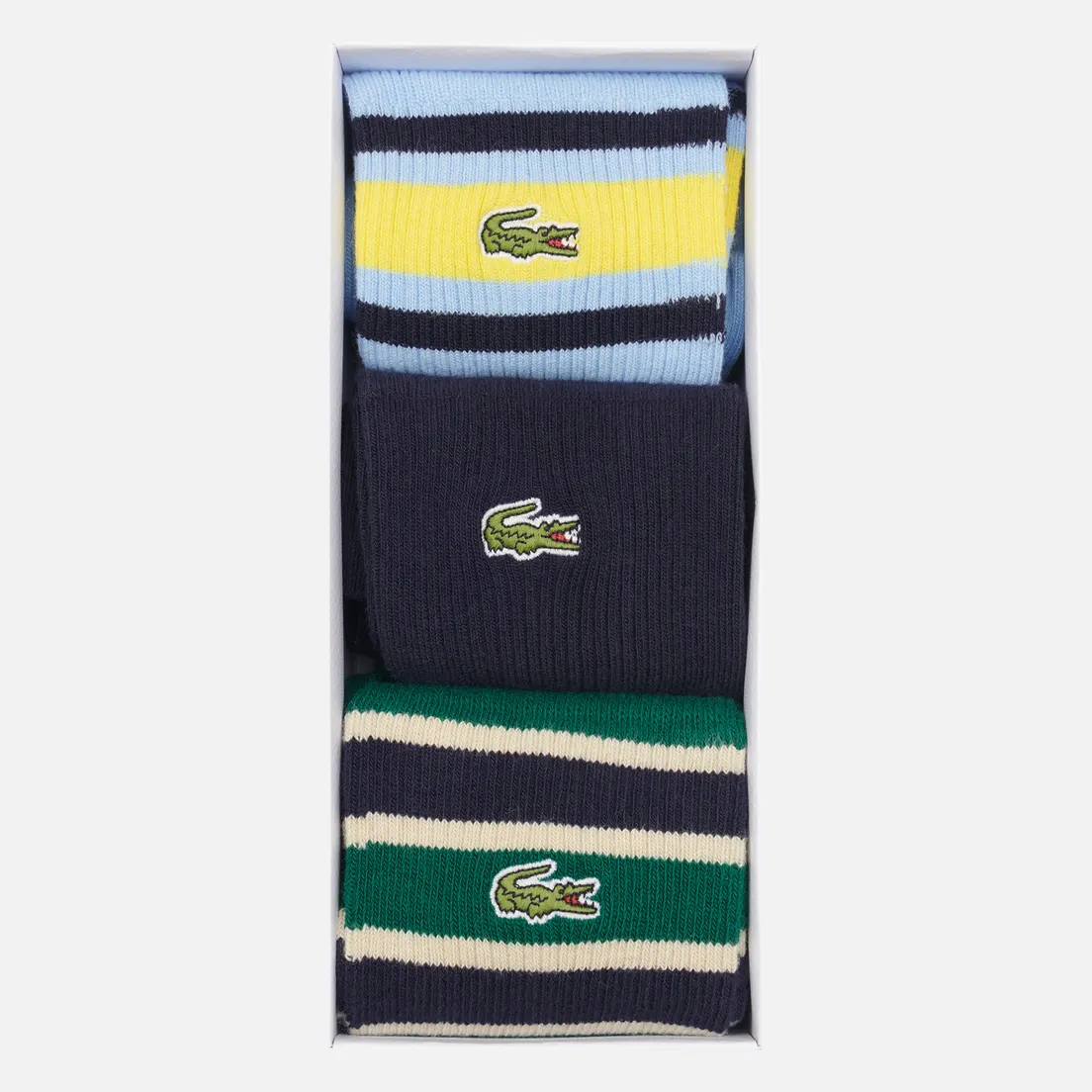 Lacoste Комплект носков 3-Pack Heritage Ribbed Cotton