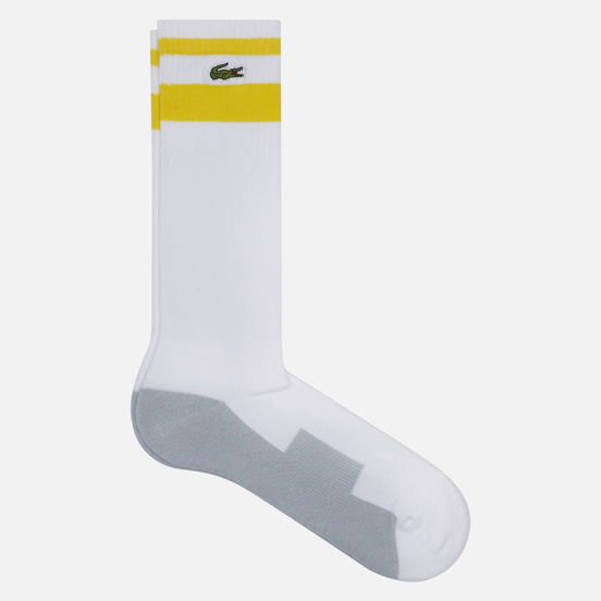 Носки Lacoste Sport Tennis Long White/Pineapple/Armour