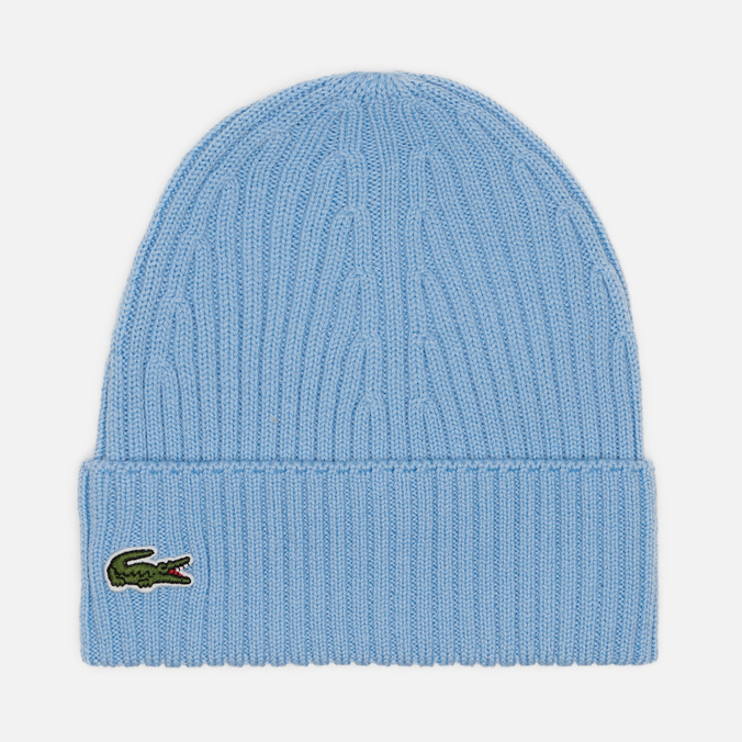 Шапка Lacoste Ribbed Wool Knit