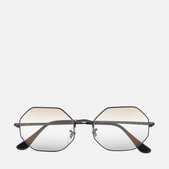 Солнцезащитные очки Ray-Ban Octagon 1972 Bi-Gradient Polished Black/Clear Brown/Grey