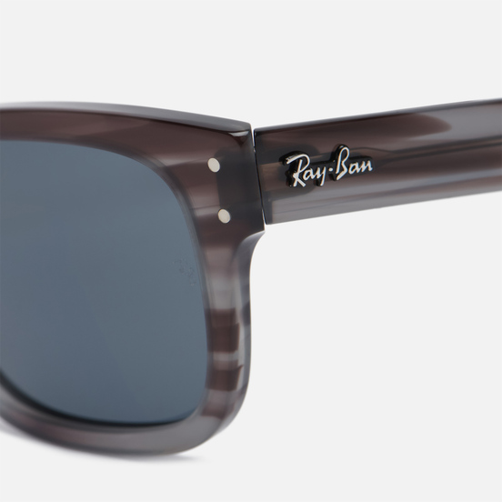 Солнцезащитные очки Ray-Ban Mr Burbank Striped Grey/Blue