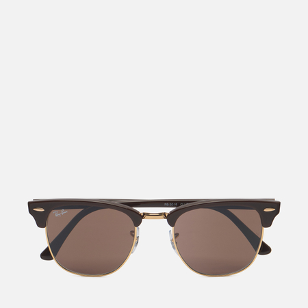 Солнцезащитные очки Ray-Ban Clubmaster Classic, цвет коричневый, размер 51mm