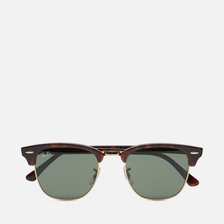 фото Солнцезащитные очки ray-ban clubmaster classic, цвет коричневый, размер 51mm