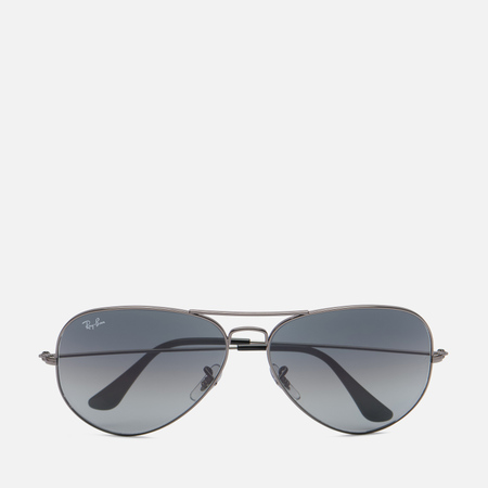 фото Солнцезащитные очки ray-ban aviator gradient, цвет серый, размер 62mm