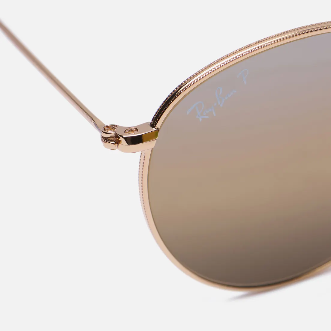 Ray-Ban Солнцезащитные очки Round Metal Chromance Polarized